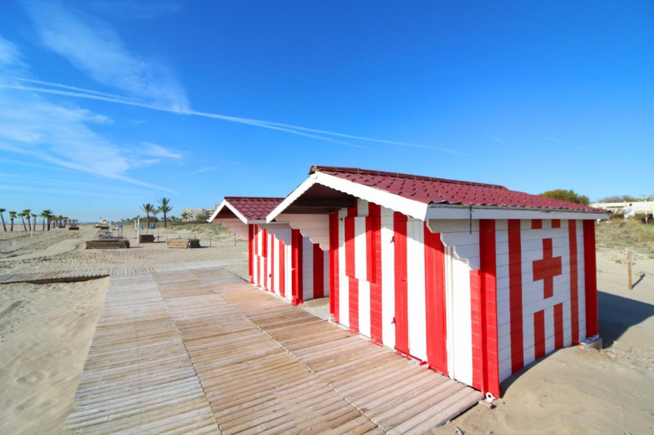 Global Properties, Apartamento Con Terraza Y Piscina A Un Paso De La Playa Canet d'En Berenguer Exteriér fotografie